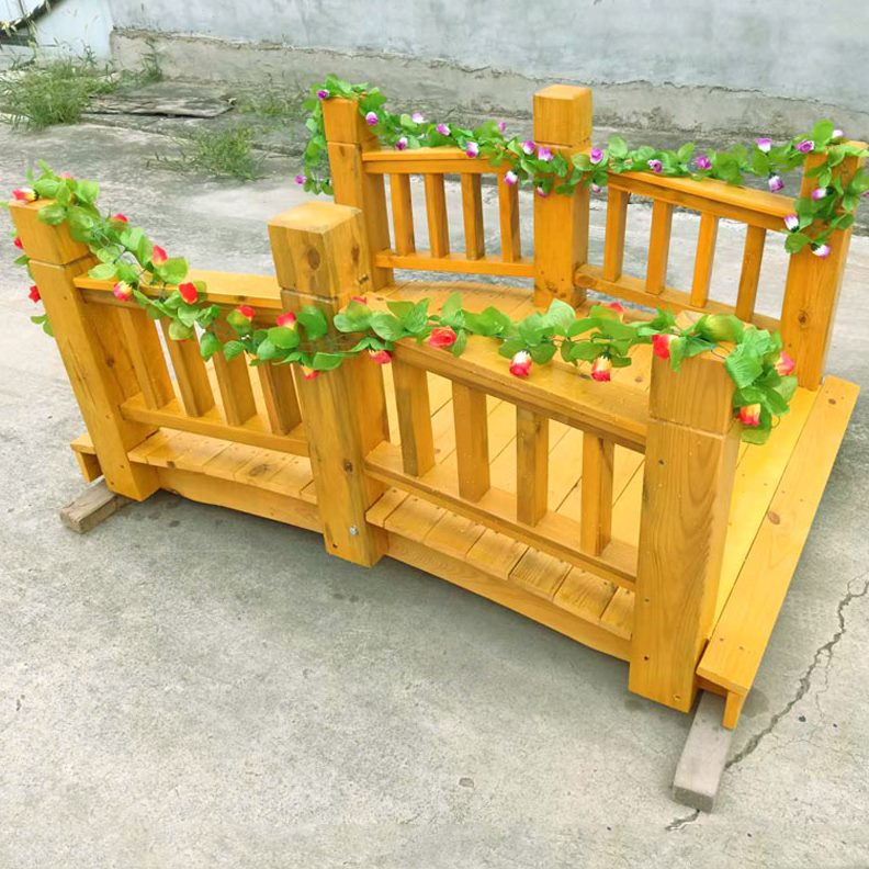 拱桥防腐木地板防腐木模型防腐木拱桥拱桥拱桥木桥婚礼木桥桥拱桥