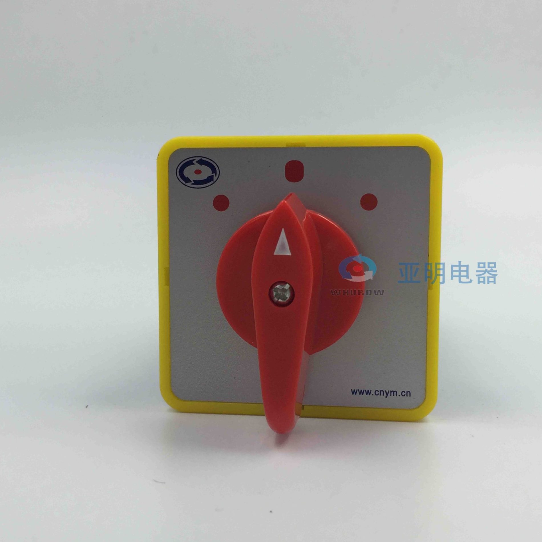 -W5明5旋钮16倒顺亚点3档选择L旋转开关节银转换开关5/浙江