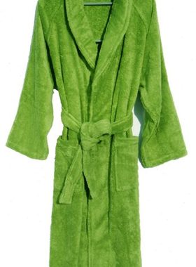 春秋女浴袍男棕色棉浴袍纯棉浴袍衣情侣料毛巾棉mapi埃及