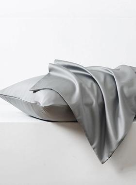 【折扣价】枕套纯棉100全棉48cmx74cm床上用品家用蓝色现代简约一