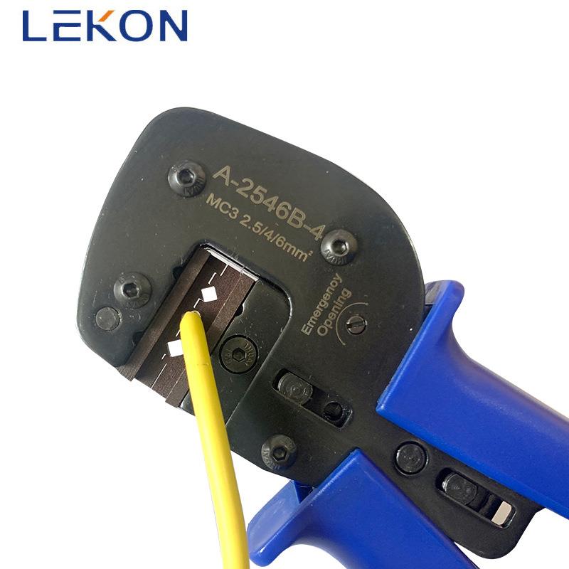 【折扣价】MC4/MC3光伏连接器端子压线钳Ａ-2546Ｂ太阳能端子压接