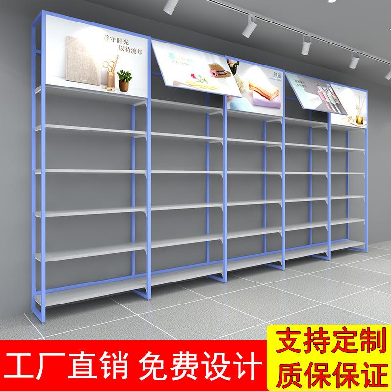 三元店货架义乌小商品展示架置物架名创款优品文具店展柜中量级