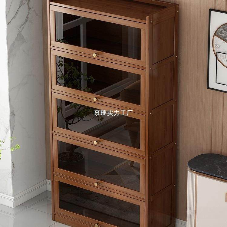 书架置物架落地简易家用书柜带门防尘储物柜客厅置物柜靠墙收纳柜,电子元器件市场,其它元器件,淘宝优惠券,粉丝福利购,淘宝优惠卷