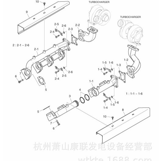 06.01923-3111螺栓组装品PU158斗山 - 实物图