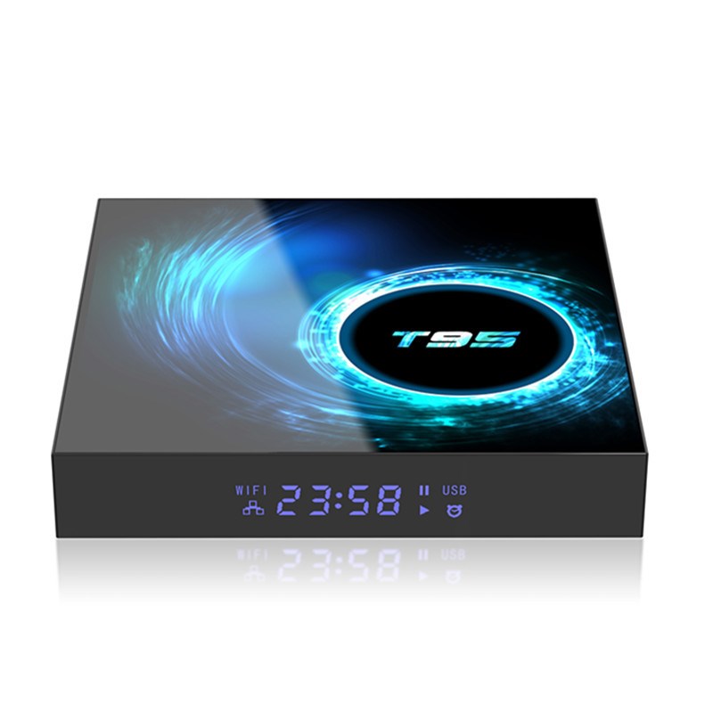T95 机顶盒 4GB/32GB  全志H616 安卓10Wifi 6k网络播放器  tvbox