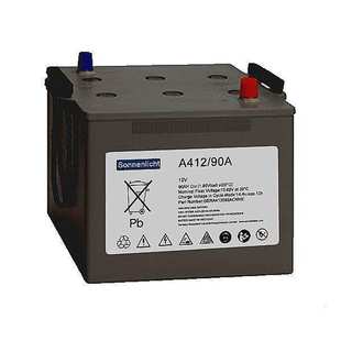 电池 12V90AH直流屏UPS电力储能应急后备 德国阳光蓄电池A412 90A