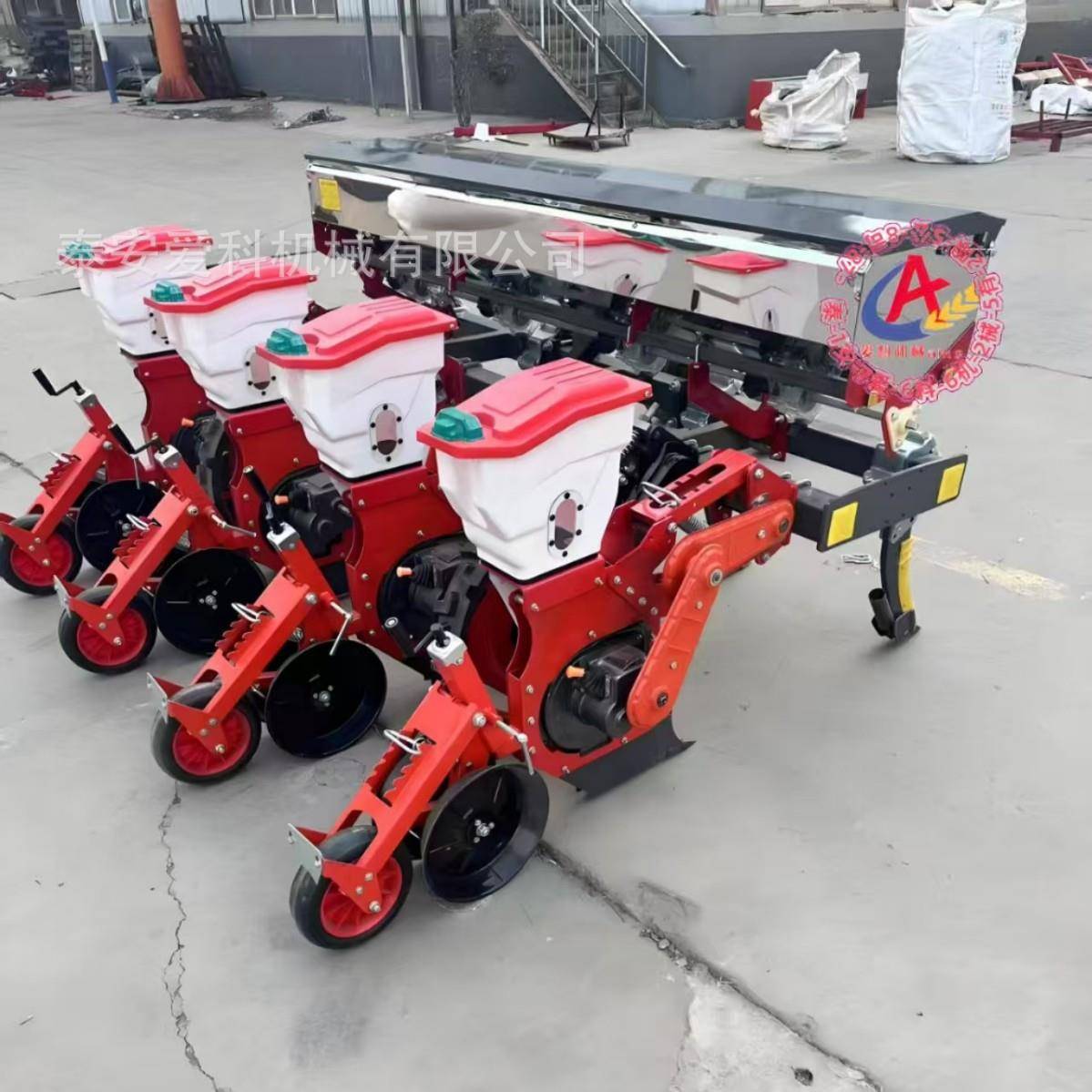新款春防气吸免耕悬浮播种机玉米播种机施肥一体机防拉弯大豆播种