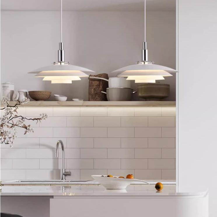 丹麦设计师PH5岛台餐厅吊灯北欧现代简约咖啡厅吧台创意飞碟吊灯