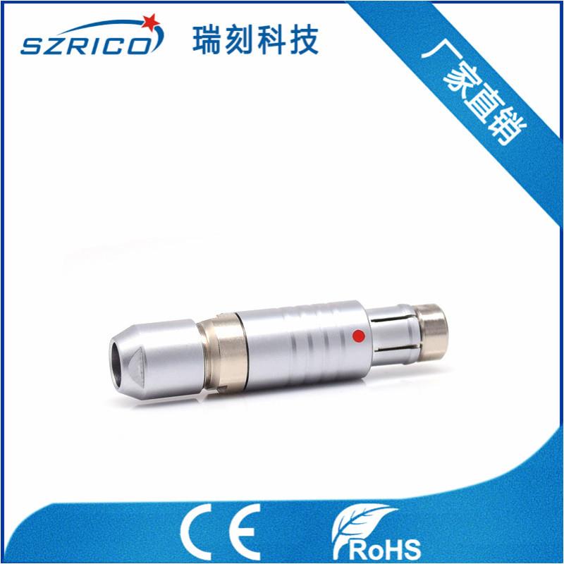 瑞刻航空插102FLG.0F.304.CLAD52圆形推拉自锁连接器航空头插接件