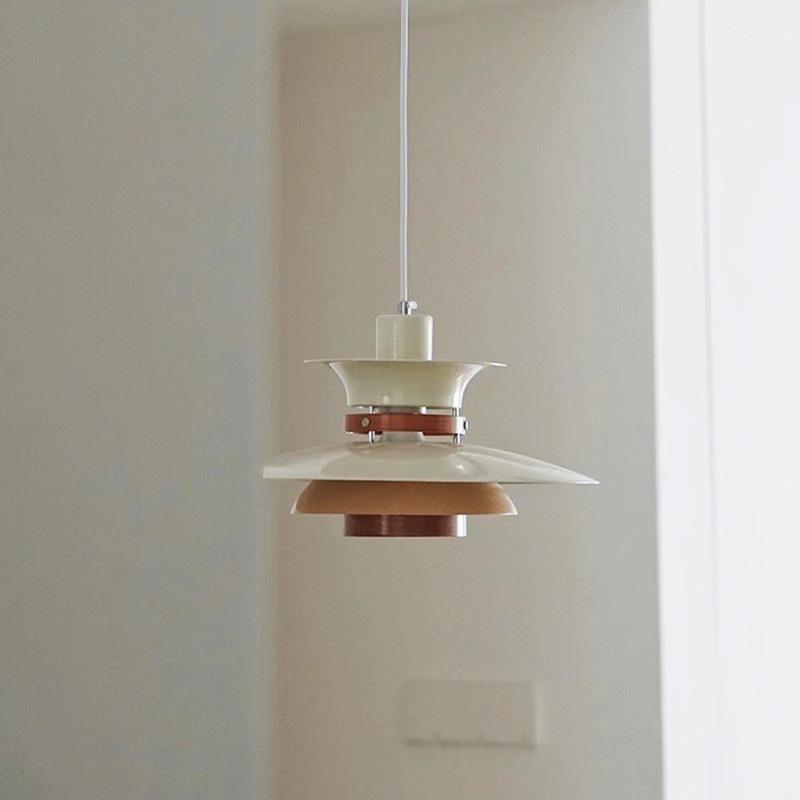 南粤照明北欧ph5餐厅灯日式奶油风卧室床头复古简约吧台餐桌吊灯