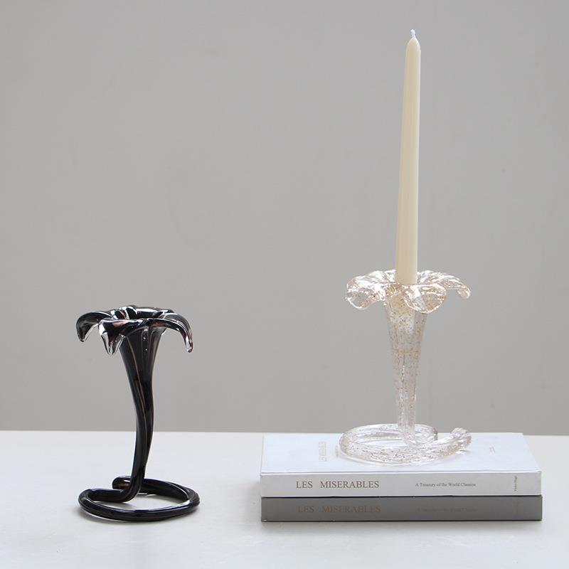 圣诞装饰长杆锥形蜡烛婚礼宴会烛光晚餐家居民宿软装饰咖啡店摆件