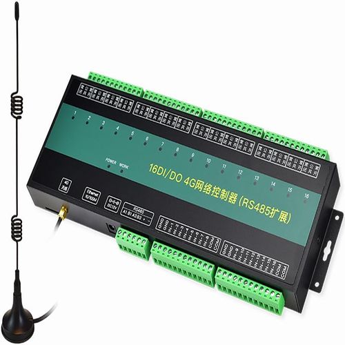 AD远程网络io继电器控制器开关电源输入输出模块支持tcpip485modb