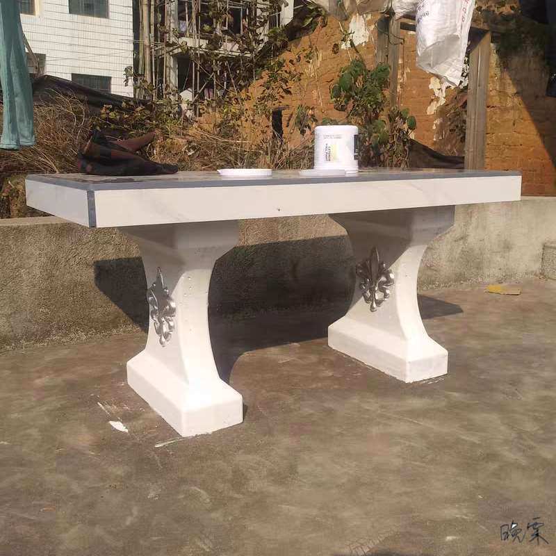 水泥桌模具制作盆景花园花盆成型器长方形模型观磨具台庭院墩子图片