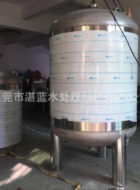 不锈钢机械过滤器直径1500预处理活性炭过滤器石英砂过滤器
