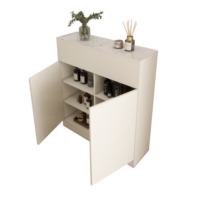 实木入门玄关隔断柜卫生间储物收纳柜门口双面柜浴室边柜侧柜定制