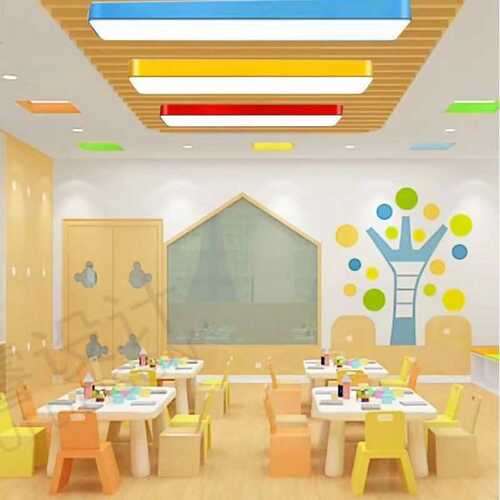 LED长条灯教室吸顶灯幼儿园过道灯条形走廊办公室吊灯吊线超亮