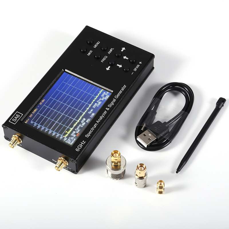 SA6手持频谱分析仪Wi-Fi CDMA实验室35-6200Mhz无线信号6G测试仪