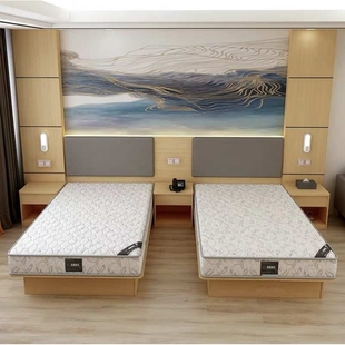 广东广州酒店家具标间全套宾馆床单人快捷公寓出租房民宿客房定制