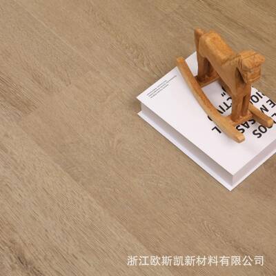 跨境E0耐磨4mm阻燃防水环保奶油风SPC地板spc flooring tiles