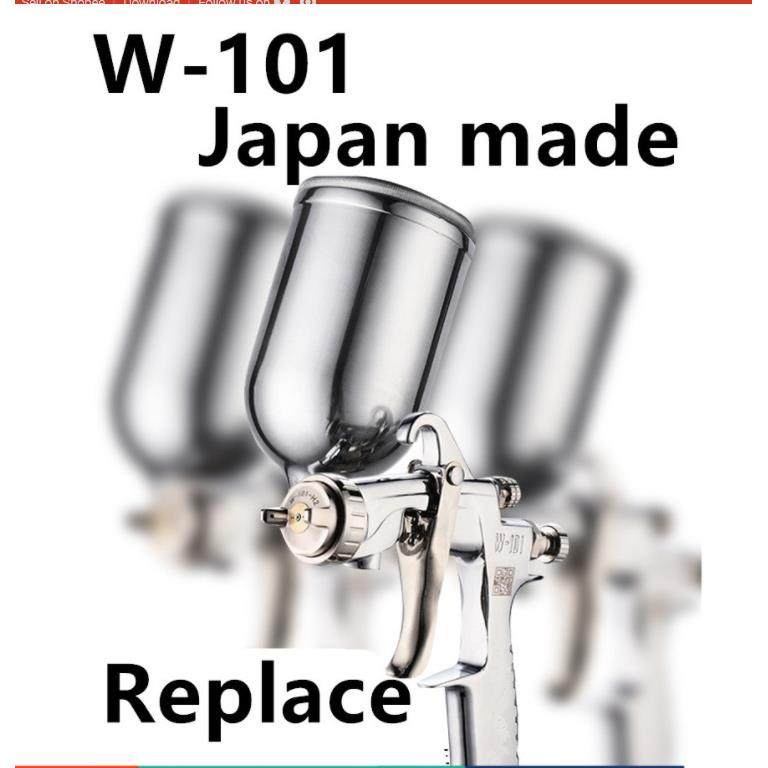 依塔柯Auarita W-101 塑料 400cc 杯子 SPRAY GUN 手动喷枪 1.5mm