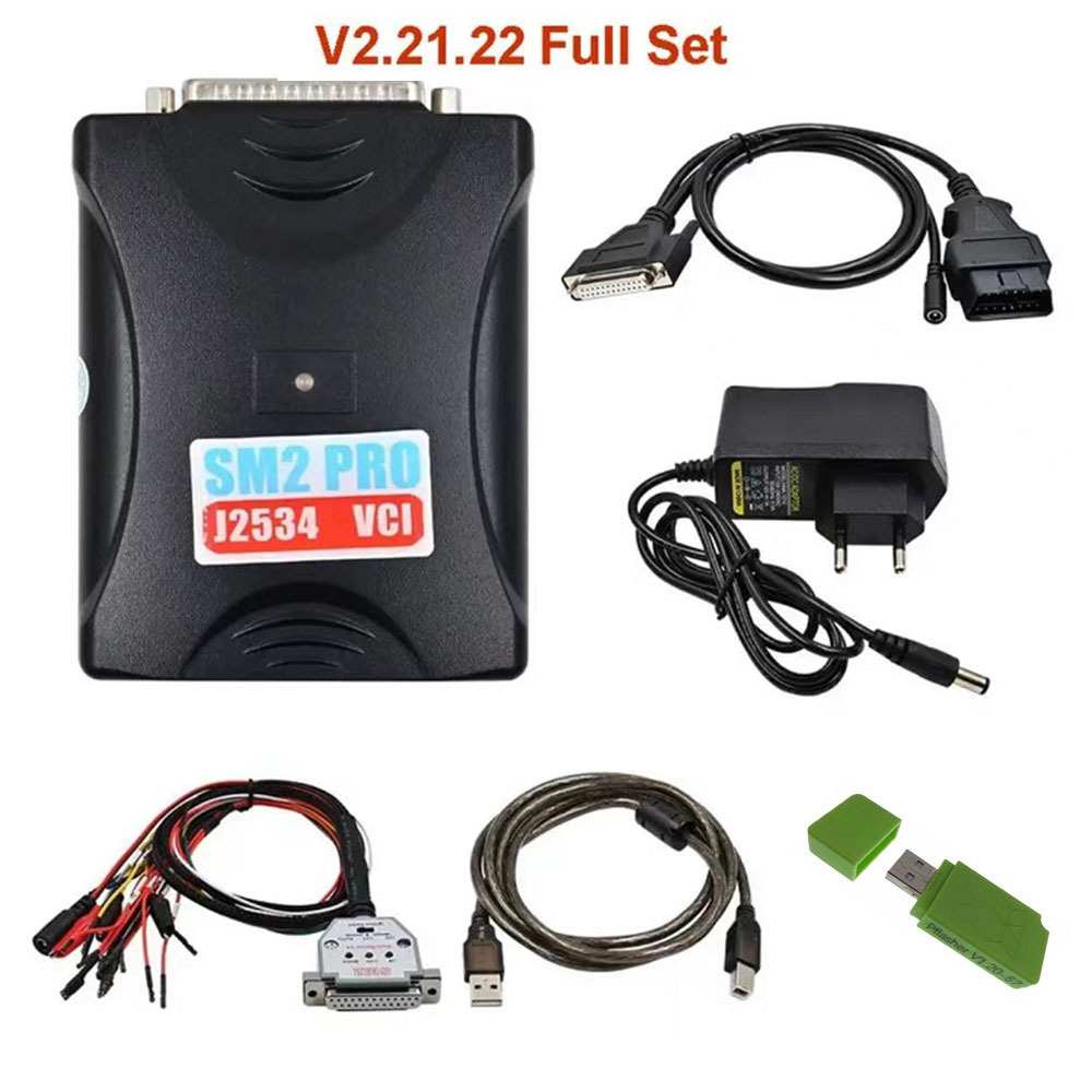 SM2 PRO J2534 VCI PCM ECU Program Dongle 67 IN 1 汽车诊断仪