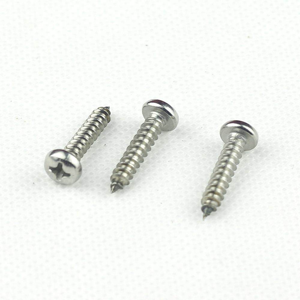 ST4.2不锈钢201十字槽盘头自攻螺钉大盘头自攻螺丝GB845-85