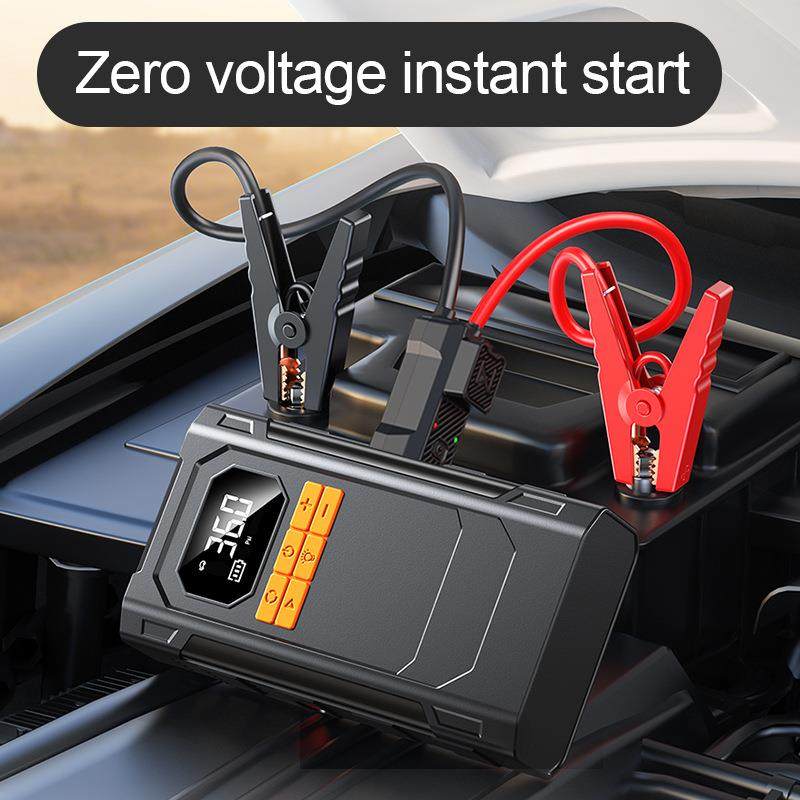 ［N6］JumpStarter车载无线充气泵便携式打气车用应急电源一体机