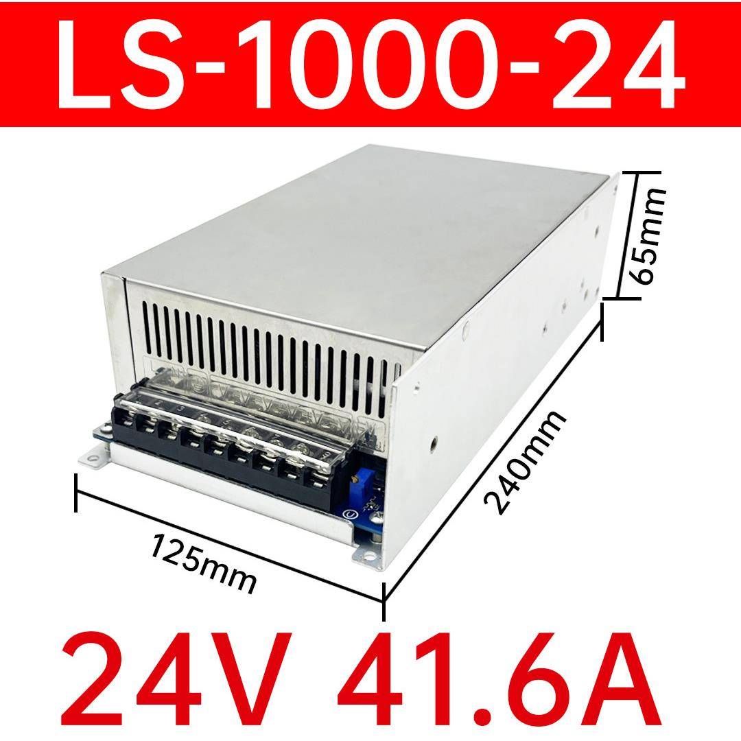 S-1000W750WAC220转12V14V24V48130伏稳压直流可调设备开关电源