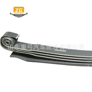 抛物线板簧制造进口奔驰卡车板簧大全943320030四片式板簧总成