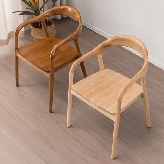 北美黑胡桃木实木椅子餐椅家用现代简约北欧新中式靠背椅子书桌椅