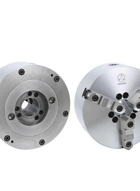 数控车床三爪卡盘K11325C/A16短锥自定心卡盘含卡爪扳手螺丝