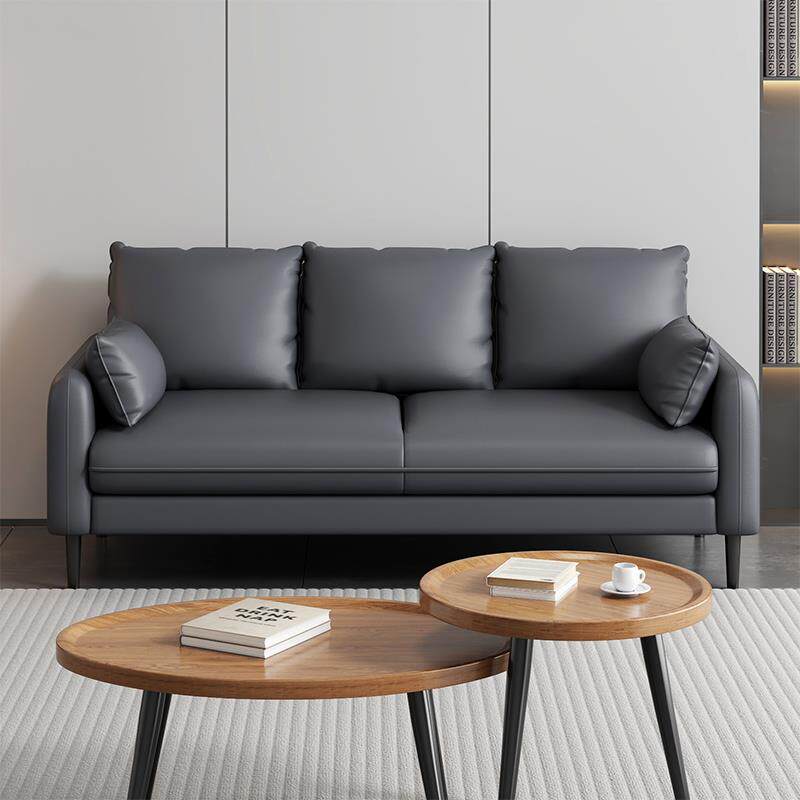 cs办公室接待小沙发休息区小型公寓简易家用3人位2二人适合小户型