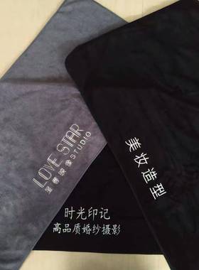 UMC7化妆台布垫黑色垫化妆桌布台布时尚简约定制化妆师梳妆意赛