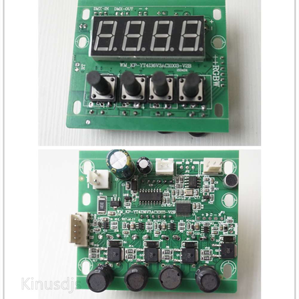 LED54颗四色帕灯恒流分体主板?防水帕灯主板舞台帕灯恒压控制板