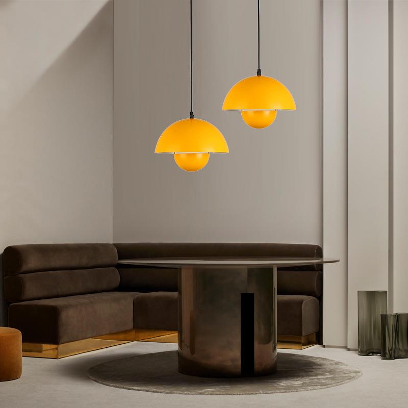 北欧创意小吊灯花苞现代吧台餐厅卧室服装店收银台个性设计师吊灯