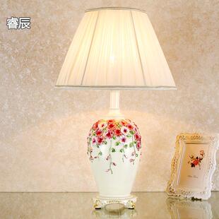 复古欧式台灯具卧室床头田园欧古典美式简约书房卧室酒店装饰时尚