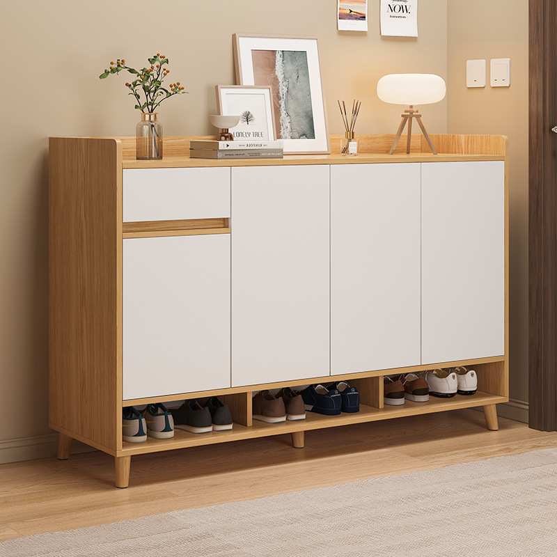 一件起批家用门口大容量入户玄关柜靠墙收纳柜子带门鞋架简约鞋柜