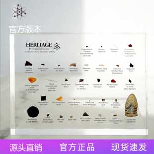 原始集齐收藏样品亚克力镶嵌迷你博物馆真实内嵌mini museum礼物