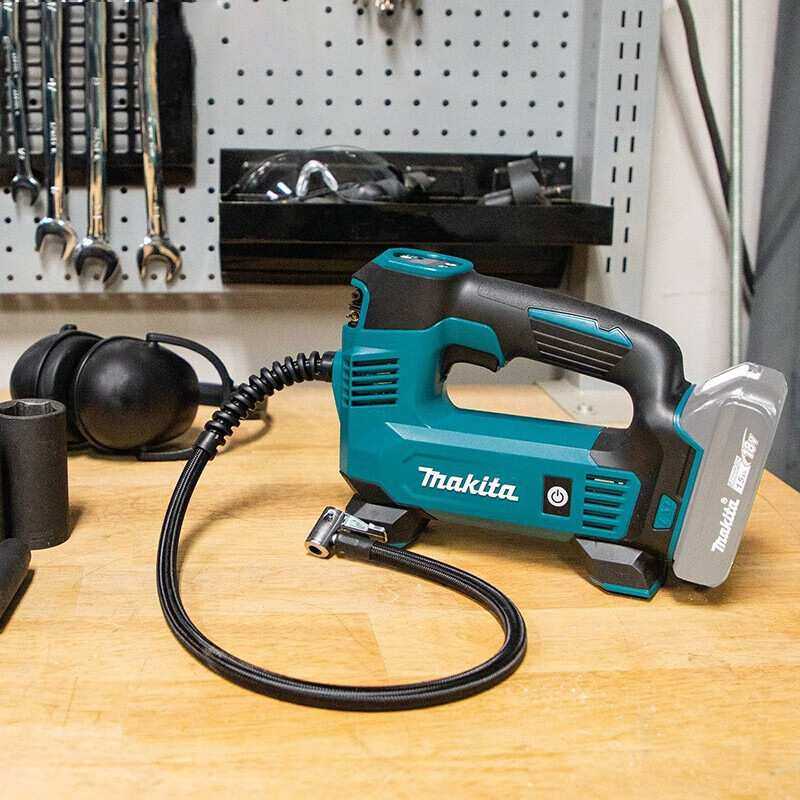 牧田 牧田充电式充气机12V-18V无线轮胎充气泵打气泵MP100DZ电动