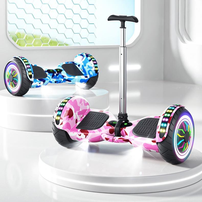 成人代步平衡车 儿童10寸蓝牙体感代步车 发光轮电动自平行车