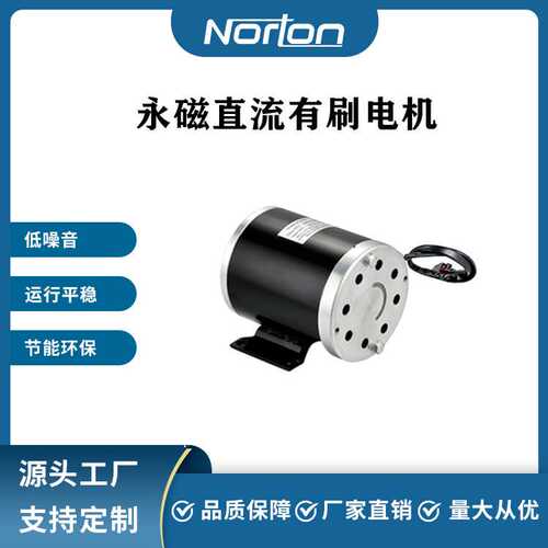 ZY1020-800W 36V 有刷直流电机 滑板车电机