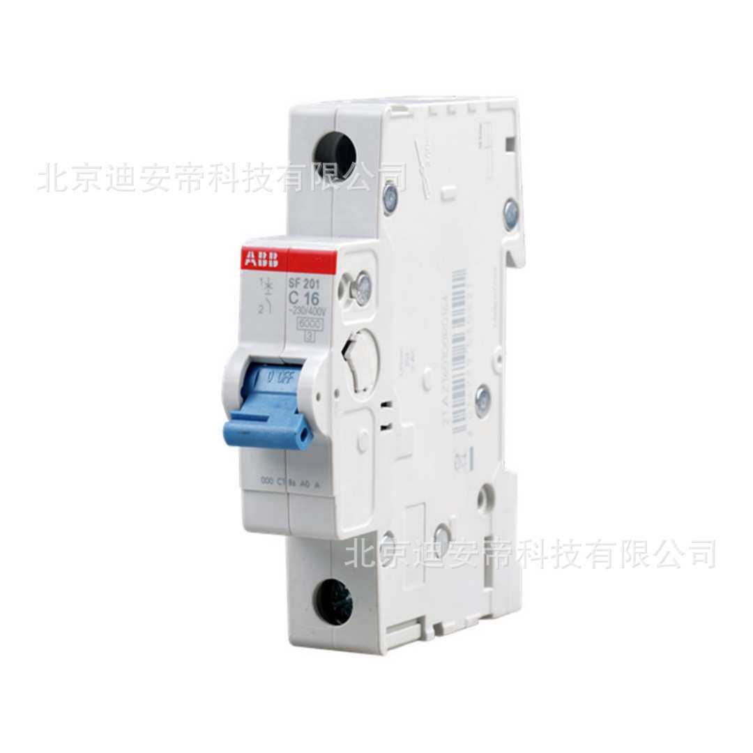 ABB微型断路器 SF200系列 SF203-C6 3P 6A 空气开关 小型空开