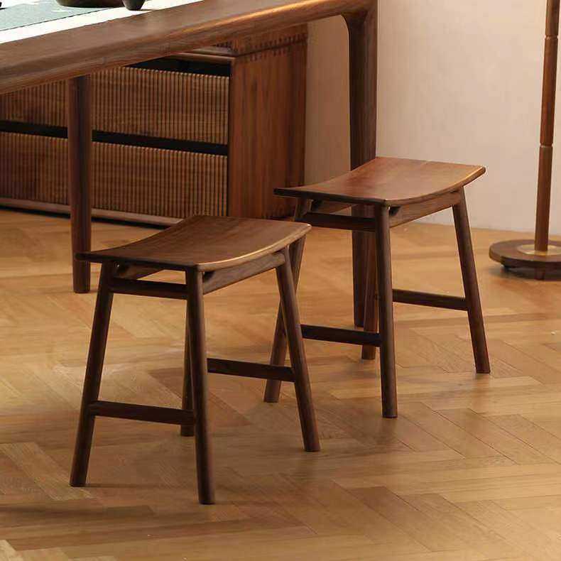 北美黑胡桃实木凳子休闲功夫矮凳禅意茶几凳长条形短凳餐椅,模玩/动漫/周边/娃圈三坑/桌游,模型制作工具/辅料耗材,淘宝优惠券,粉丝福利购,淘宝优惠卷