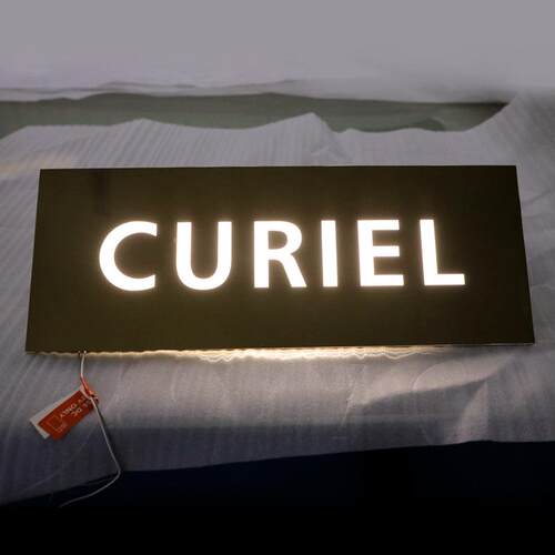 Customize Blade Signage Table light box for shop advertising