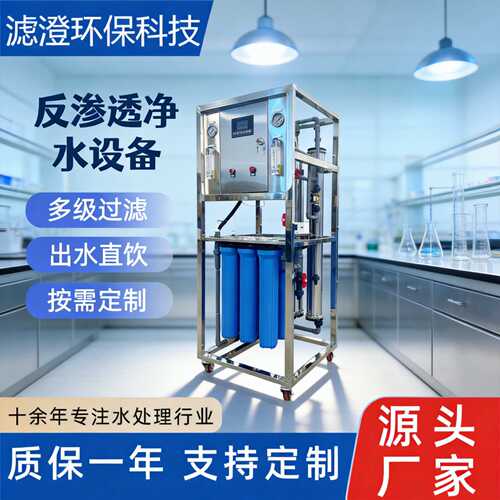 全自动商用反渗透净水器0.25吨RO去离子水设备工业立式大流量
