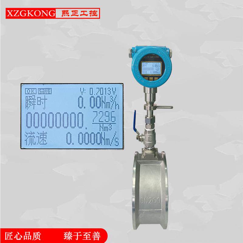 热式气体质量流量计氢气氧气氮天然气数显甲烷乙烷微小流量防爆表