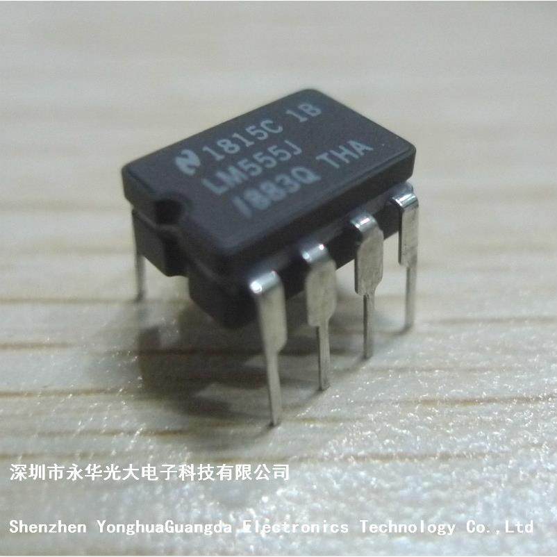 LM555J/883Q 集成电路IC芯片电子元器件集成块直插DIP8