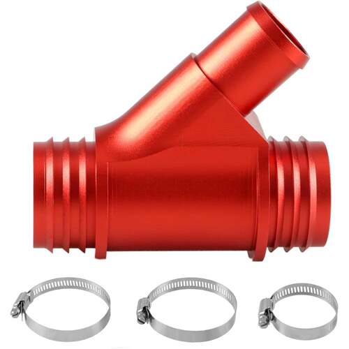 KPALAG CNC Coolant Y-Pipe Weldless Aluminum Coolant Hose Con