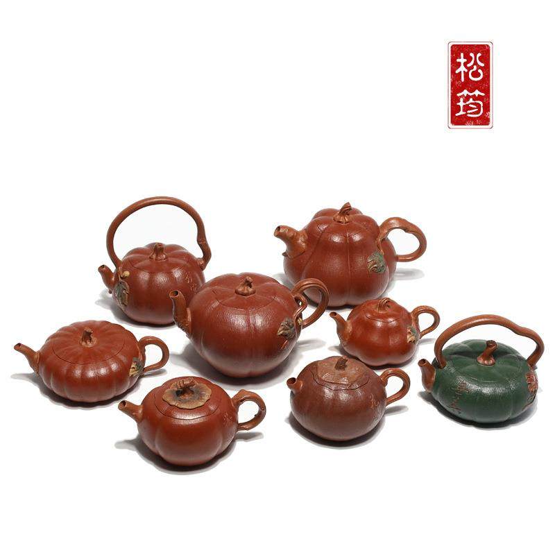 宜兴原矿段泥粉浆南瓜柿子紫砂壶事事如意仿生茶壶家用花器可养,鲜花速递/花卉仿真/绿植园艺,割草机/草坪机,淘宝优惠券,粉丝福利购,淘宝优惠卷