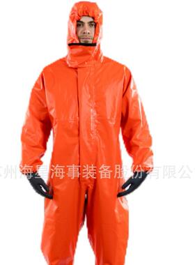 液密型轻型防化服HXF-10含防化靴防化手套护目镜直销